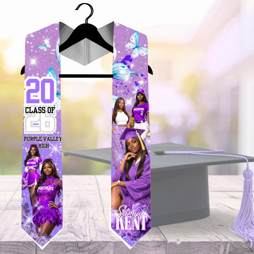 Custom Graduation Stole