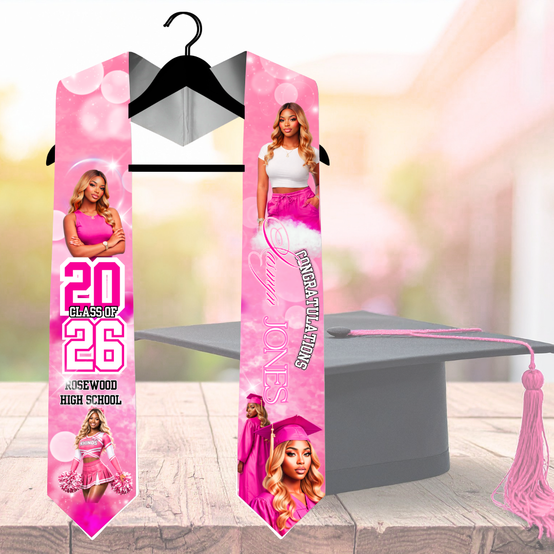 Custom Graduation Stole