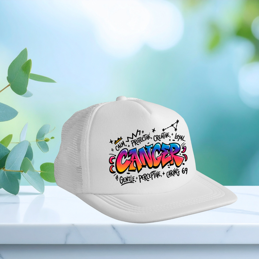 Cancer Zodiac Trucker Hat