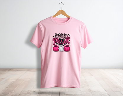 In October We Wear Pink Tee