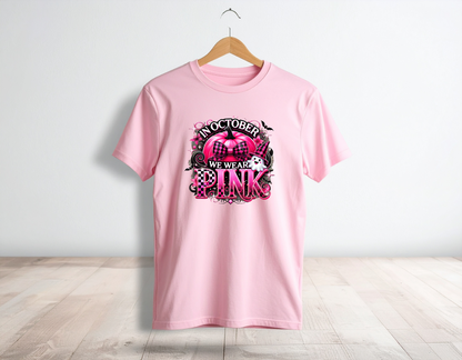 In October We Wear Pink Tee
