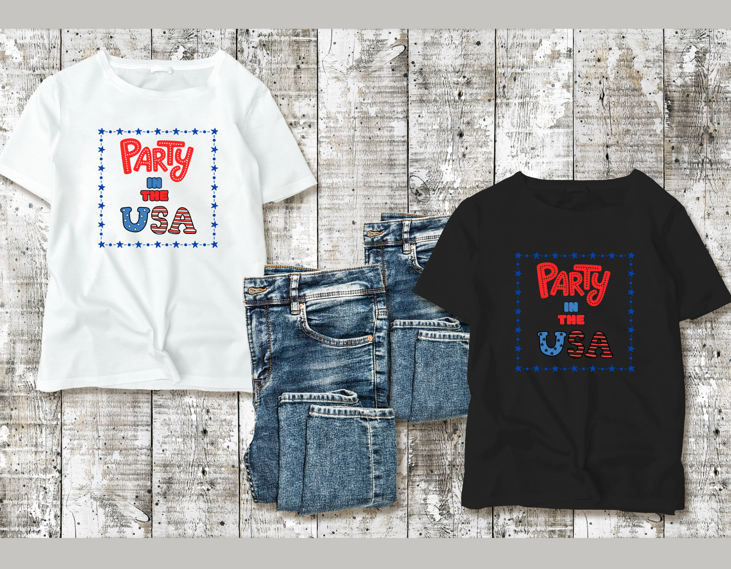 Party In The USA T-shirt - DTF