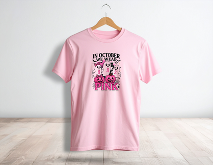 In October We Wear Pink Tee