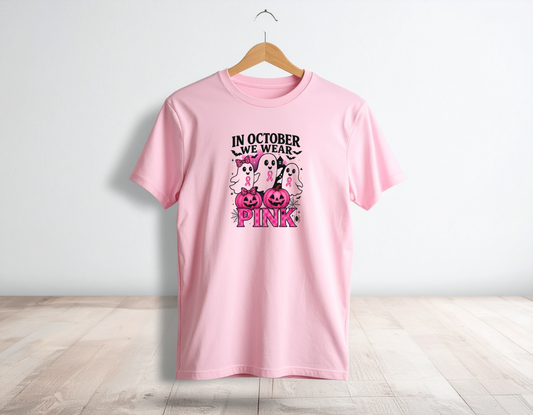 In October We Wear Pink Tee
