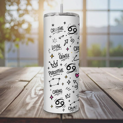 Cancer Zodiac Tumbler 20oz